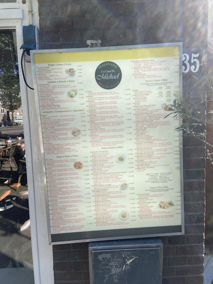 Menu La Casa Di Michael-4